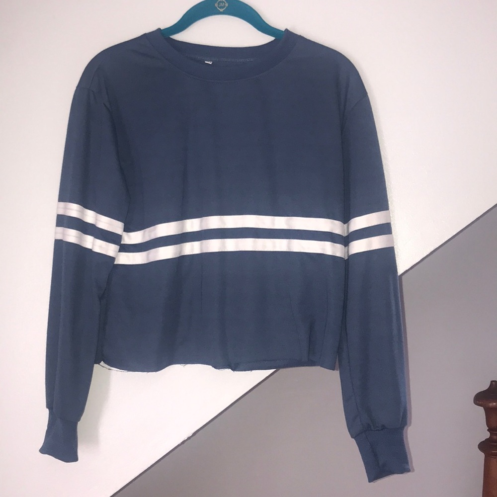 Dark Blue W/ Stripes- M